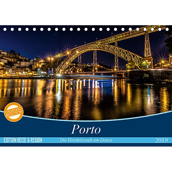 Porto - Die Handelsstadt am Douro (Tischkalender 2019 DIN A5 quer), Martina Schikore