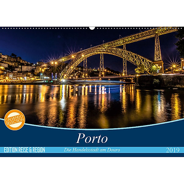 Porto - Die Handelsstadt am Douro (Wandkalender 2019 DIN A2 quer), Martina Schikore