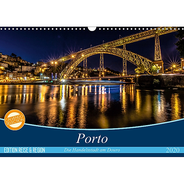 Porto - Die Handelsstadt am Douro (Wandkalender 2020 DIN A3 quer), Martina Schikore