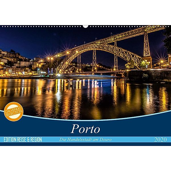 Porto - Die Handelsstadt am Douro (Wandkalender 2020 DIN A2 quer), Martina Schikore