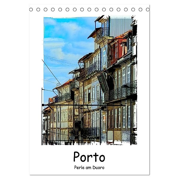 Porto Perle am Douro (Tischkalender 2025 DIN A5 hoch), CALVENDO Monatskalender, Calvendo, Gabi Hampe