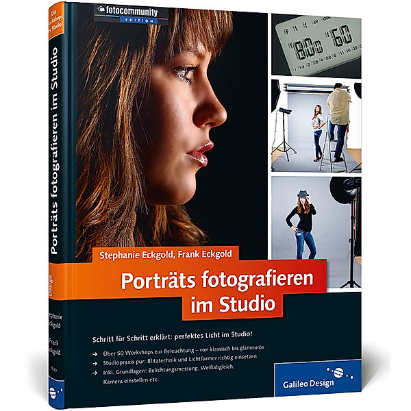 Porträts fotografieren im Studio, Stephanie Eckgold, Frank Eckgold