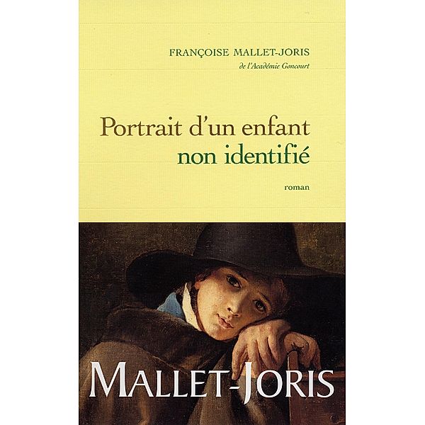 Portrait d'un enfant non identifié / Littérature Française, Françoise Mallet-Joris