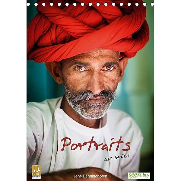 Portraits aus Indien (Tischkalender 2017 DIN A5 hoch), Jens Benninghofen