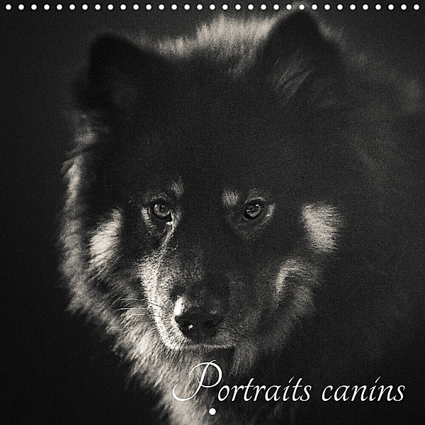 Portraits canins (Calendrier mural 2023 300 × 300 mm Square), Céline Art Studio