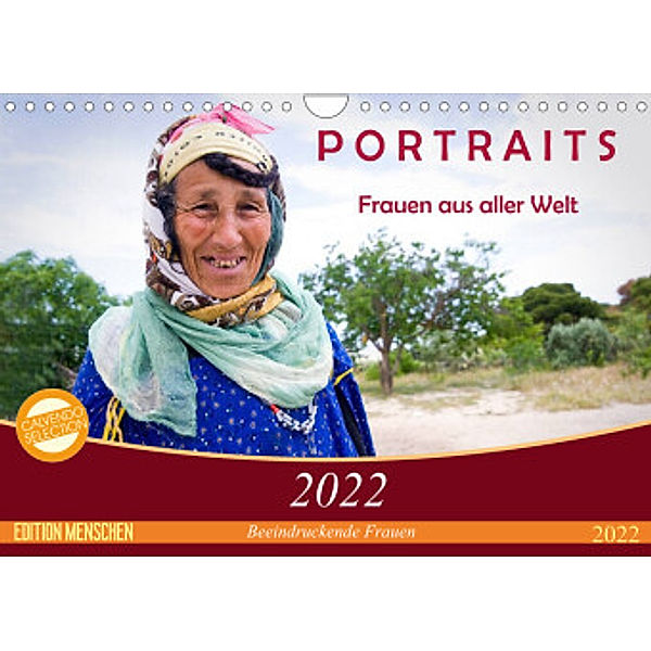 PORTRAITS - Frauen aus aller Welt (Wandkalender 2022 DIN A4 quer), Claudia Wiens
