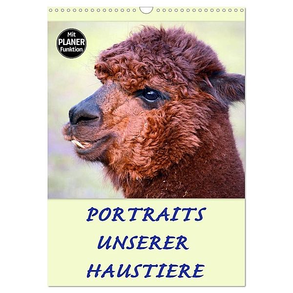 Portraits unserer Haustiere (Wandkalender 2024 DIN A3 hoch), CALVENDO Monatskalender, Gugigei