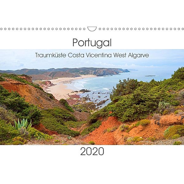 Portugal 2020 - Traumküste Costa Vicentina West Algarve (Wandkalender 2020 DIN A3 quer)
