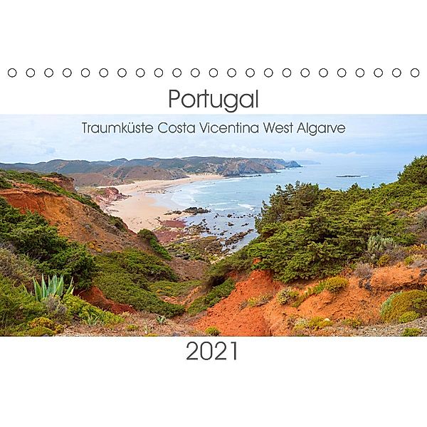Portugal 2021 - Traumküste Costa Vicentina West Algarve (Tischkalender 2021 DIN A5 quer), SusaZoom