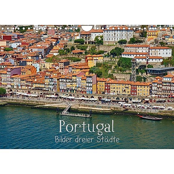 Portugal - Bilder dreier Städte (Wandkalender 2023 DIN A4 quer), Mark Bangert