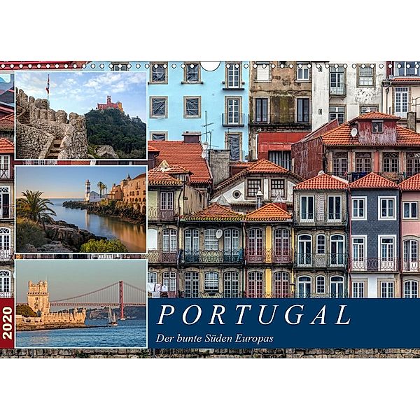 Portugal, der bunte Süden Europas (Wandkalender 2020 DIN A3 quer), Joana Kruse