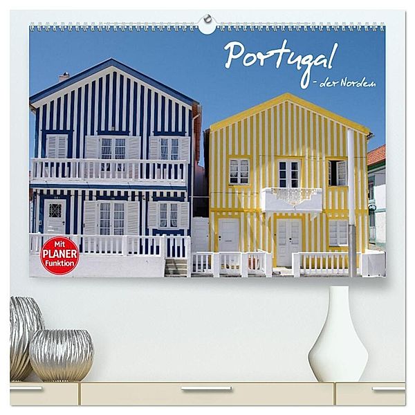 Portugal - der Norden (hochwertiger Premium Wandkalender 2024 DIN A2 quer), Kunstdruck in Hochglanz, Anneli Hegerfeld-Reckert