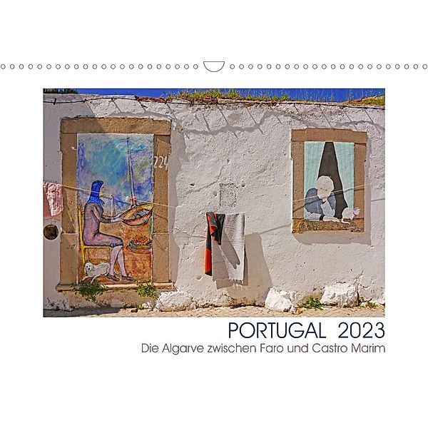 Portugal. Die Algarve zwischen Faro und Castro Marim (Wandkalender 2023 DIN A3 quer), Lucy M. Laube