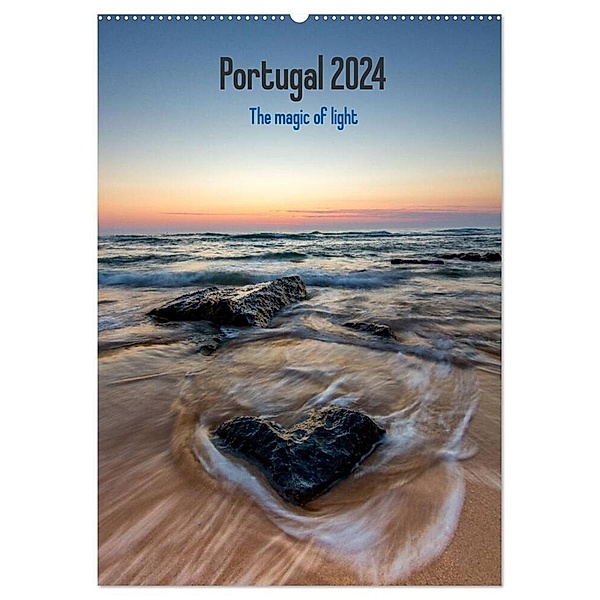 Portugal - Die Magie des Lichts (Wandkalender 2024 DIN A2 hoch), CALVENDO Monatskalender, Paraskevas Comninos