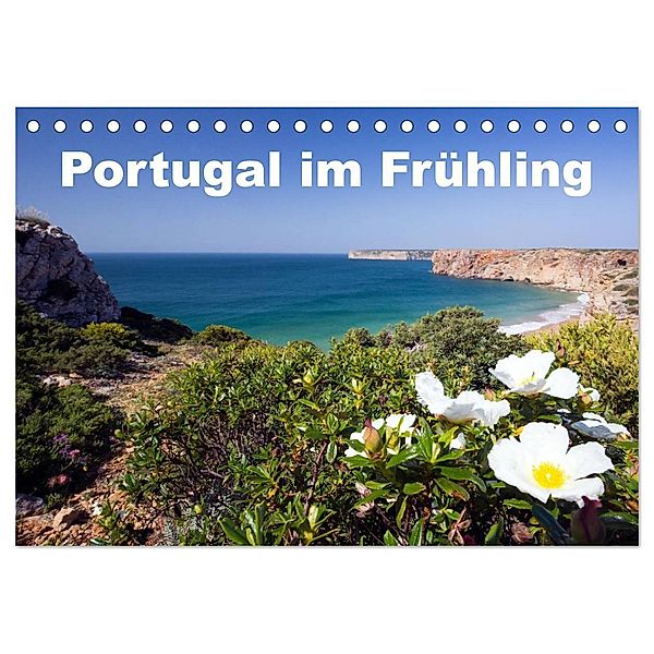 Portugal im Frühling (Tischkalender 2024 DIN A5 quer), CALVENDO Monatskalender, Akrema-Photography