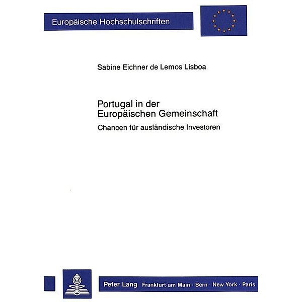 Portugal in der Europäischen Gemeinschaft, Sabine Eichner de Lemos Lisboa