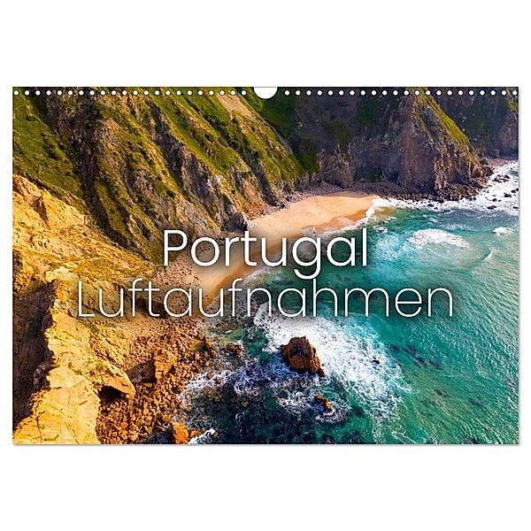 Portugal Luftaufnahmen (Wandkalender 2025 DIN A3 quer), CALVENDO Monatskalender, Calvendo, SF
