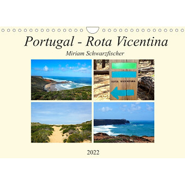 Portugal - Rota Vicentina (Wandkalender 2022 DIN A4 quer), Fotografin Miriam Schwarzfischer