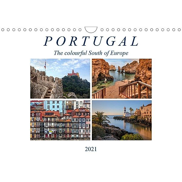 Portugal, the colourful South of Europe (Wall Calendar 2021 DIN A4 Landscape), Joana Kruse