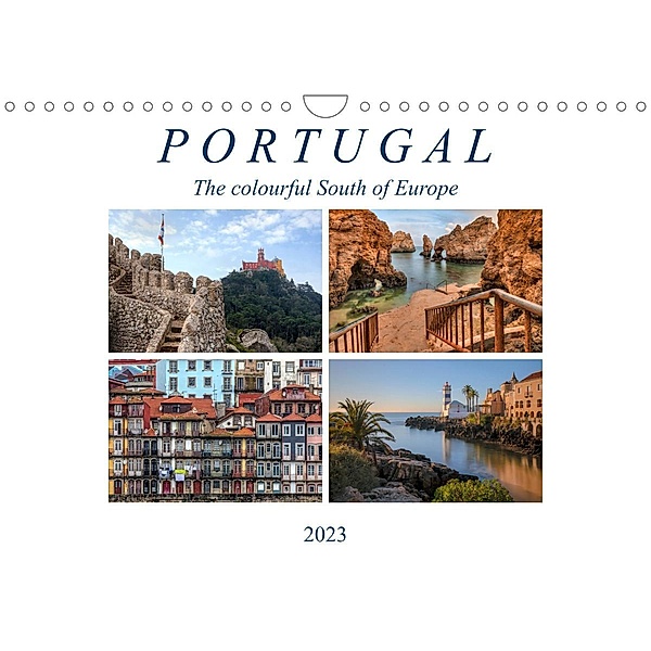 Portugal, the colourful South of Europe (Wall Calendar 2023 DIN A4 Landscape), Joana Kruse