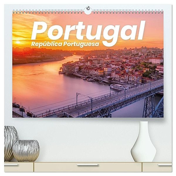Portugal - wundervolle Natur (hochwertiger Premium Wandkalender 2025 DIN A2 quer), Kunstdruck in Hochglanz, Calvendo, Benjamin Lederer