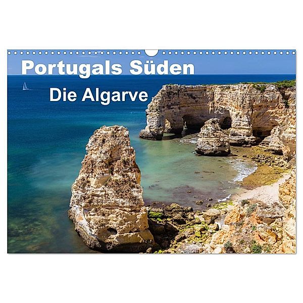 Portugals Süden - Die Algarve (Wandkalender 2024 DIN A3 quer), CALVENDO Monatskalender, Thomas Klinder