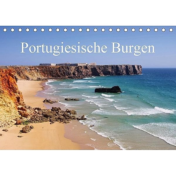 Portugiesische Burgen (Tischkalender 2017 DIN A5 quer), LianeM