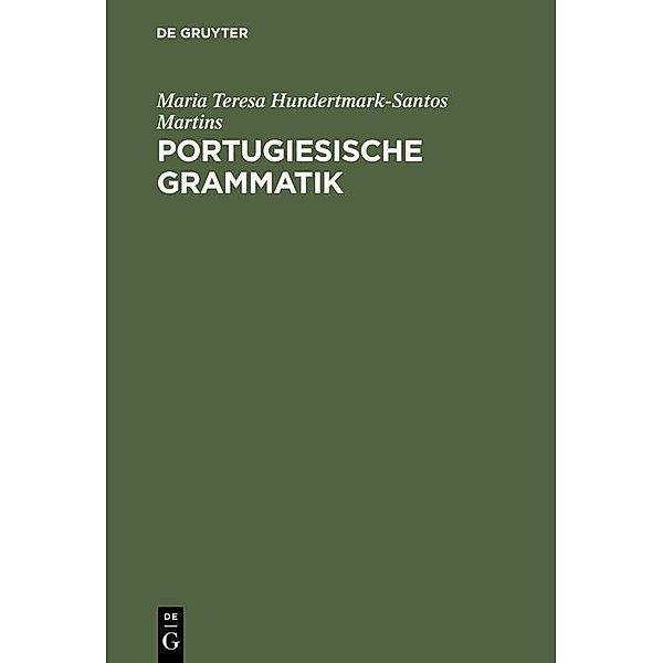 Portugiesische Grammatik, Maria Teresa Hundertmark-Santos Martins