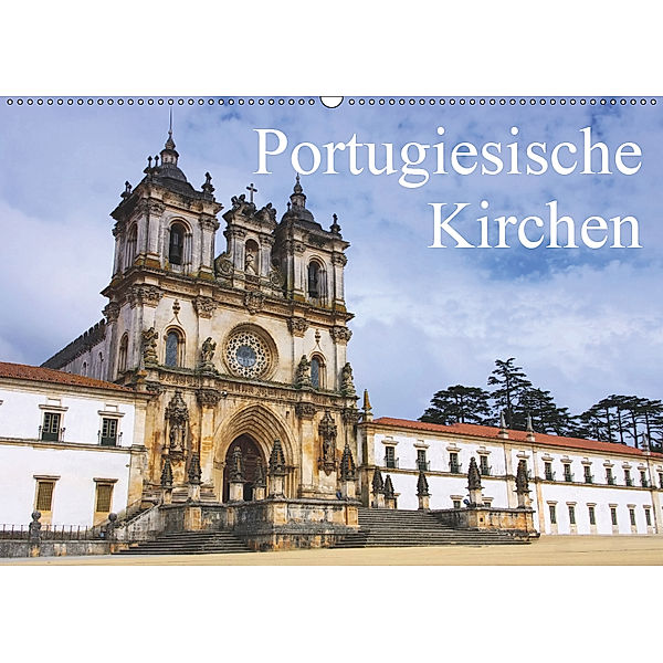 Portugiesische Kirchen (Wandkalender 2019 DIN A2 quer), LianeM