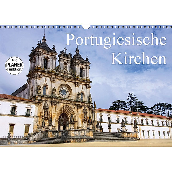 Portugiesische Kirchen (Wandkalender 2019 DIN A3 quer), LianeM