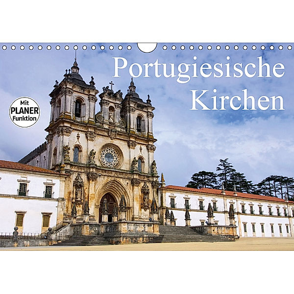 Portugiesische Kirchen (Wandkalender 2019 DIN A4 quer), LianeM