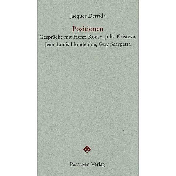 Positionen, Jacques Derrida