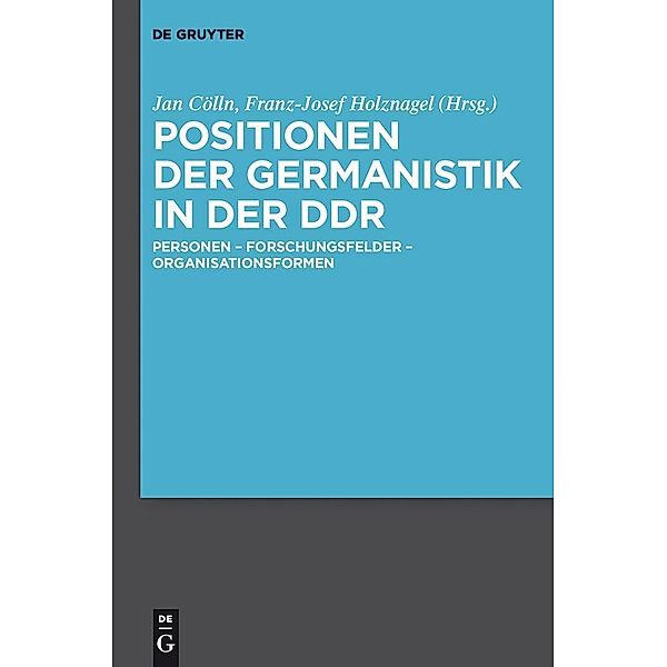 Positionen der Germanistik in der DDR