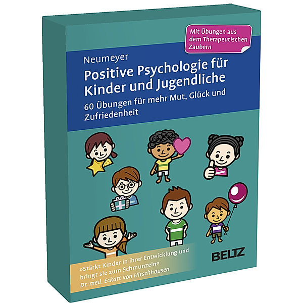 Positive Psychologie für Kinder und Jugendliche, 60 Karten, Annalisa Neumeyer