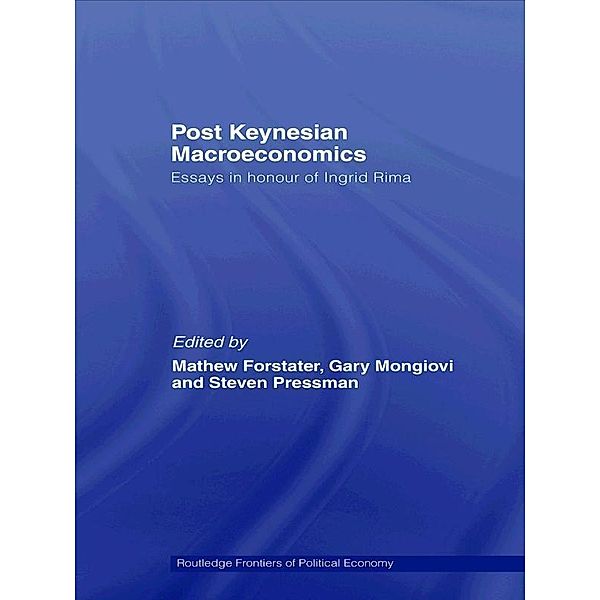 Post-Keynesian Macroeconomics