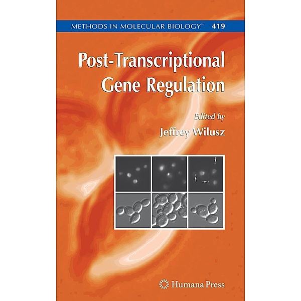 Post-Transcriptional Gene Regulation / Methods in Molecular Biology Bd.419