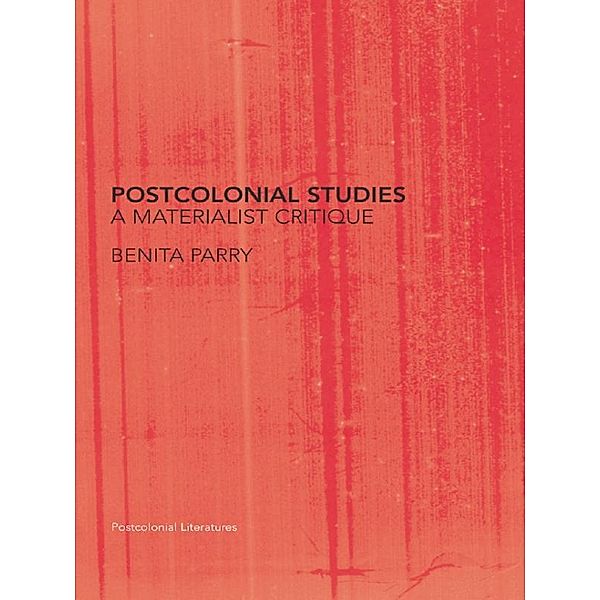 Postcolonial Studies, Benita Parry