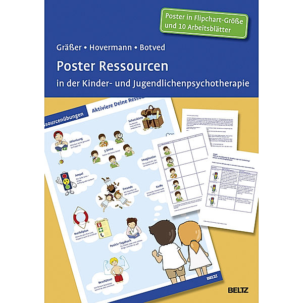 Poster Ressourcen in der Kinder- und Jugendlichenpsychotherapie, Melanie Gräßer, Eike Hovermann, Annika Botved