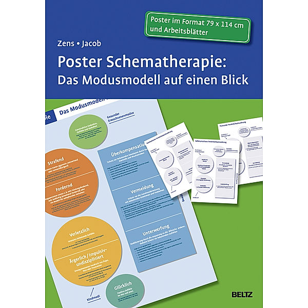 Poster Schematherapie: Das Modusmodell auf einen Blick, Christine Zens, Gitta Jacob