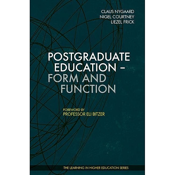 Postgraduate Education - Form and Function / Learning in Higher Education
