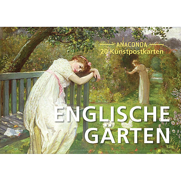 Postkarten-Set Englische Gärten