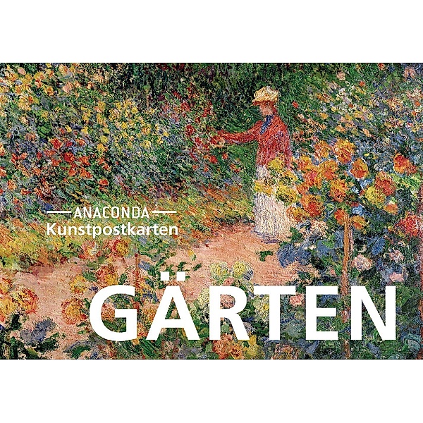Postkarten-Set Gärten