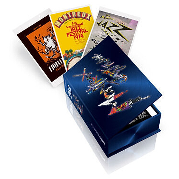 Postkartenbox 50 Jahre Montreux Jazz Festival