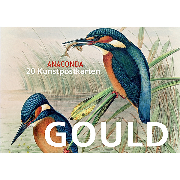 Postkartenbuch Gould, John Gould