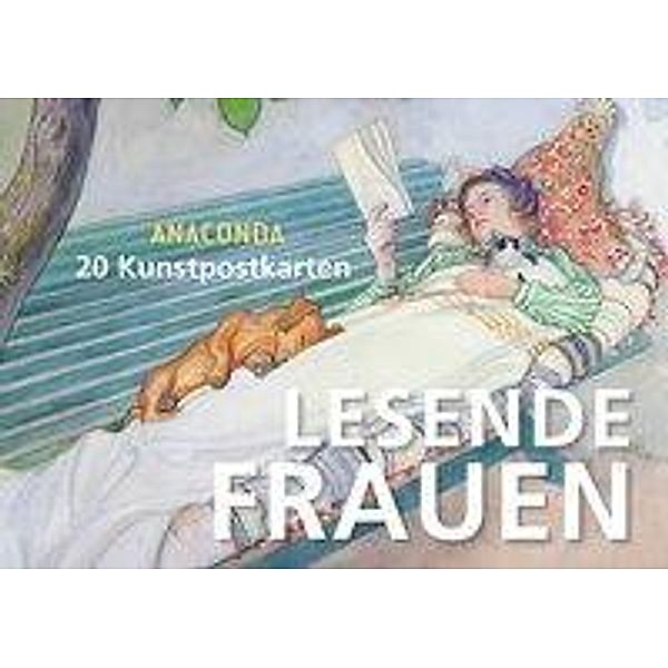 Postkartenbuch Lesende Frauen