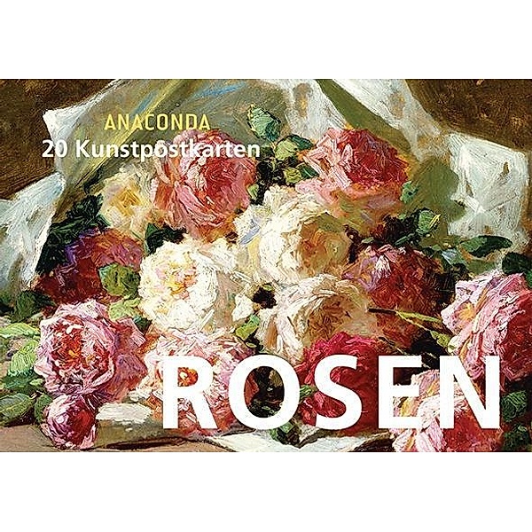 Postkartenbuch Rosen, Anaconda Verlag