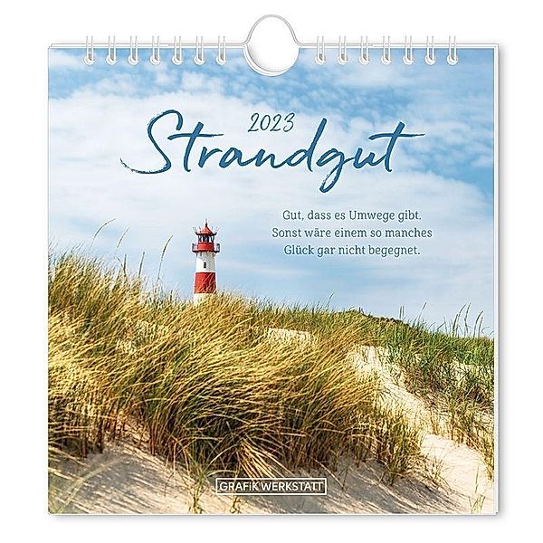 Postkartenkalender 2023 Strandgut