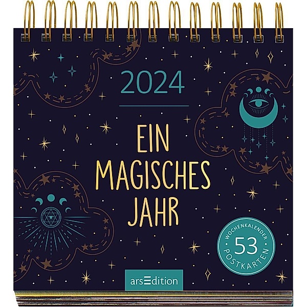 Postkartenkalender 2024 Ein magisches Jahr