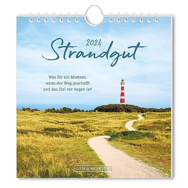 Postkartenkalender 2024 Strandgut