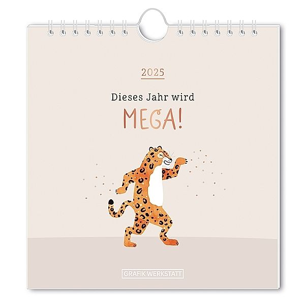 Postkartenkalender 2025 Dieses Jahr wird mega!